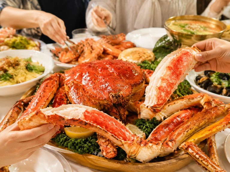 深海大板蟹特色团购套餐